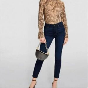 PAIGE Hoxton Ankle High Rise Skinny Jeans Size 25 NWT